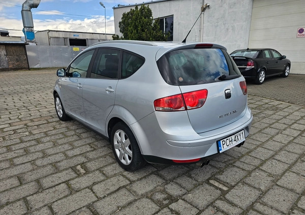 Seat Altea XL cena 14900 przebieg: 208444, rok produkcji 2007 z Stęszew małe 106